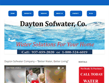 Tablet Screenshot of daytonsoftwater.com